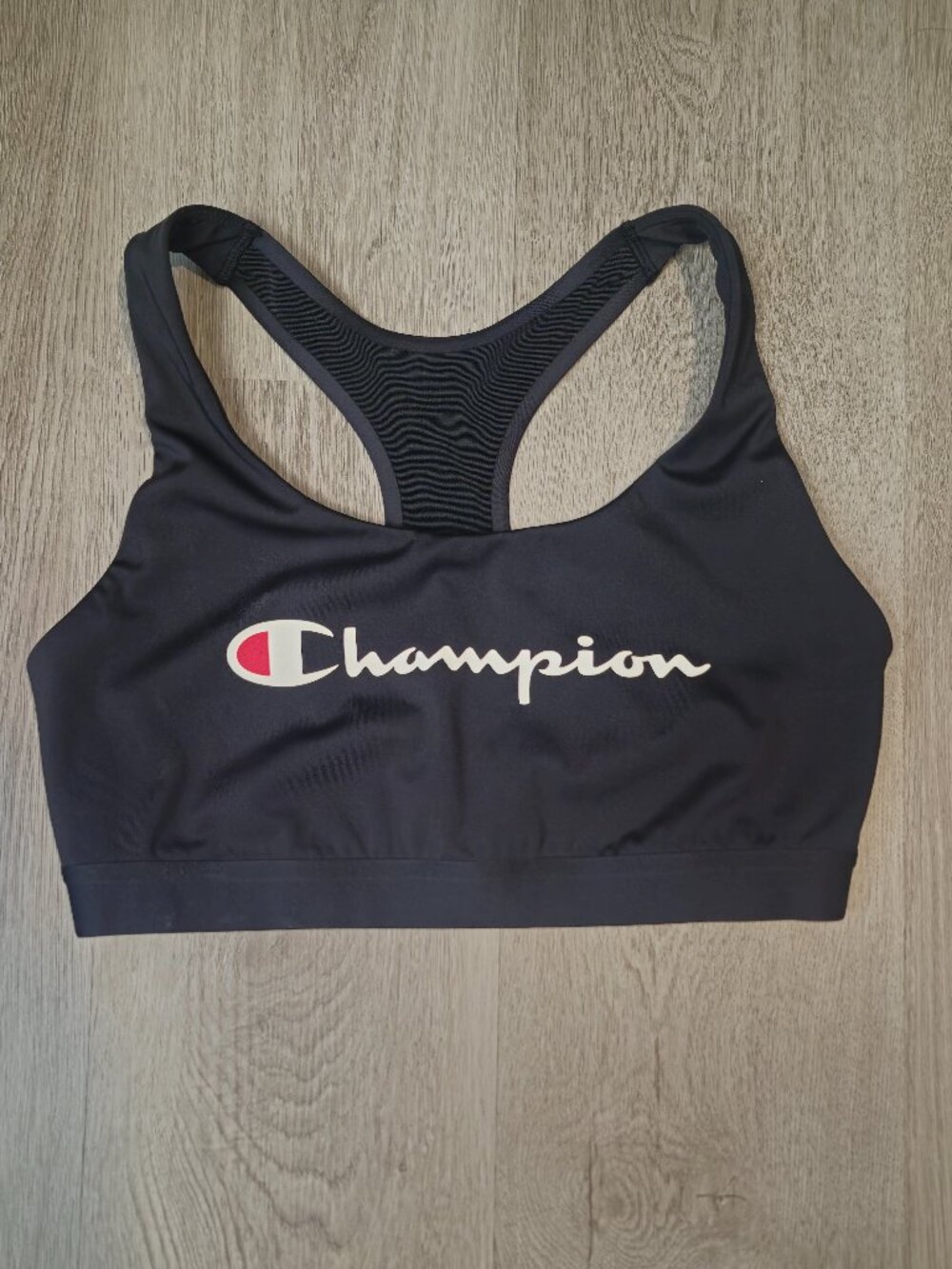 3/$20 Champion Sports Bra Black w/ Logo size Large